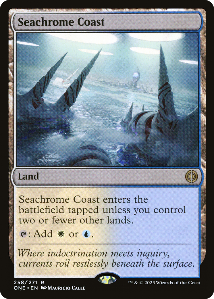 Seachrome Coast [Phyrexia: All Will Be One] | Gaming Infinity