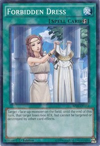 Forbidden Dress (Shatterfoil) [Battle Pack 3: Monster League] [BP03-EN180] | Gaming Infinity