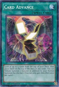 Card Advance (Shatterfoil) [Battle Pack 3: Monster League] [BP03-EN185] | Gaming Infinity