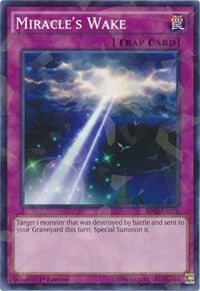 Miracle's Wake (Shatterfoil) [Battle Pack 3: Monster League] [BP03-EN220] | Gaming Infinity