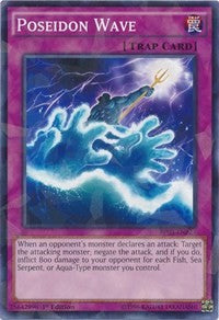 Poseidon Wave (Shatterfoil) [Battle Pack 3: Monster League] [BP03-EN223] | Gaming Infinity