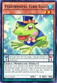 Performapal Turn Toad [Duelist Alliance] [DUEA-EN010] | Gaming Infinity