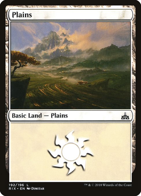 Plains [Rivals of Ixalan] | Gaming Infinity