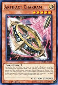 Artifact Chakram [Duelist Alliance] [DUEA-EN033] | Gaming Infinity