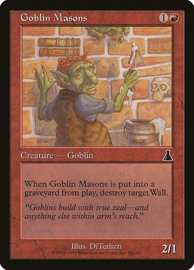 Goblin Masons [Urza's Destiny] | Gaming Infinity