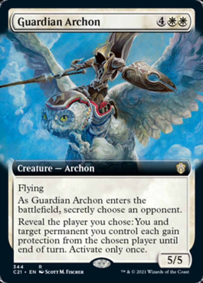 Guardian Archon (Extended) [Commander 2021] | Gaming Infinity