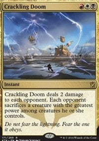 Crackling Doom [Khans of Tarkir] | Gaming Infinity