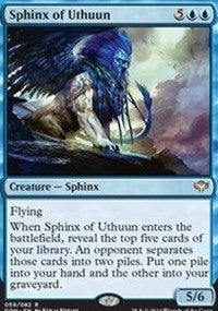 Sphinx of Uthuun [Duel Decks: Speed vs. Cunning] | Gaming Infinity