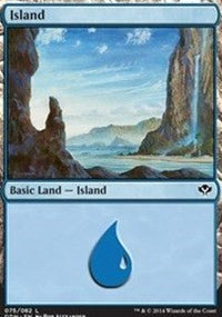 Island (75) [Duel Decks: Speed vs. Cunning] | Gaming Infinity