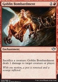 Goblin Bombardment [Duel Decks: Speed vs. Cunning] | Gaming Infinity