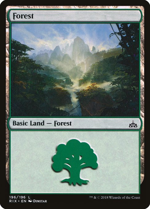 Forest [Rivals of Ixalan] | Gaming Infinity