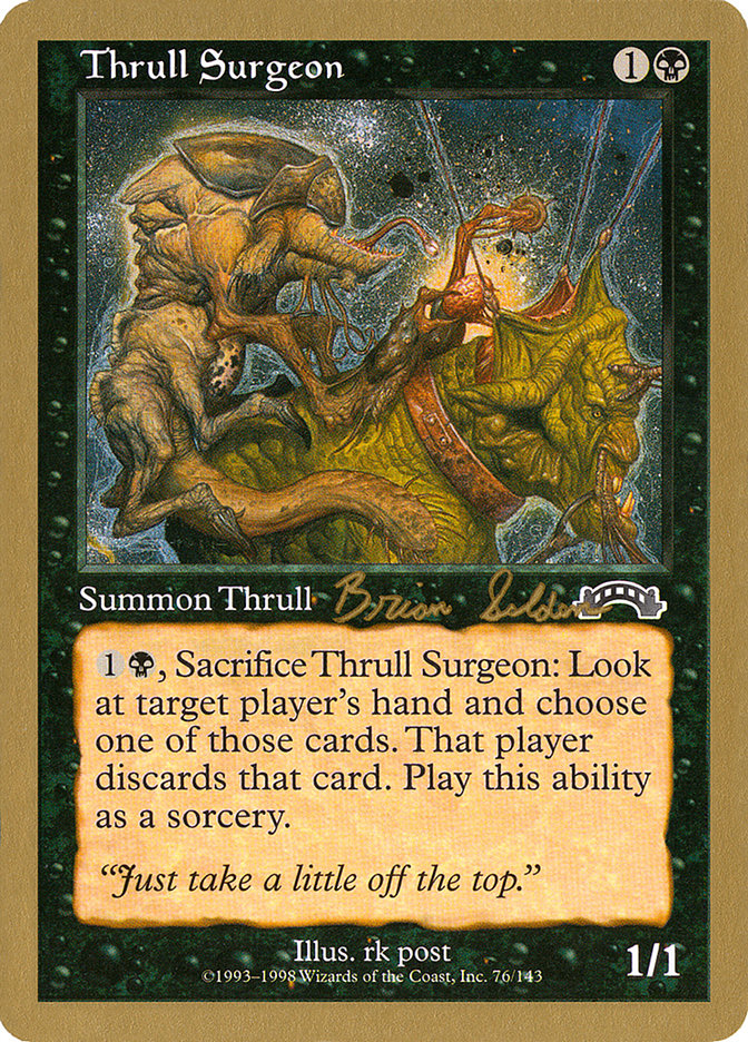 Thrull Surgeon (Brian Selden) [World Championship Decks 1998] | Gaming Infinity