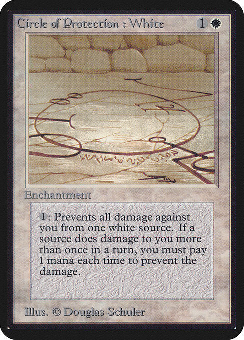 Circle of Protection: White [Limited Edition Alpha] | Gaming Infinity