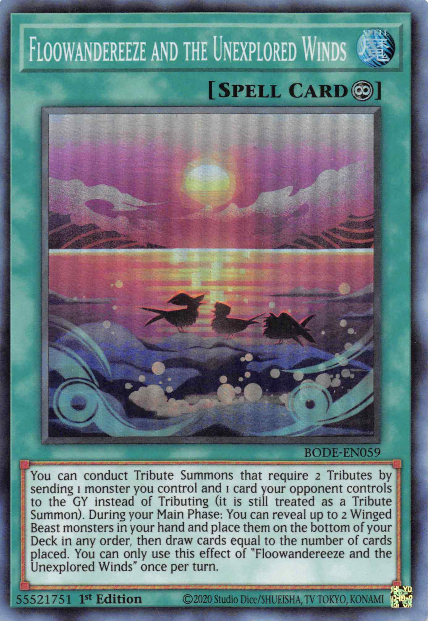 Floowandereeze and the Unexplored Wind [BODE-EN059] Super Rare | Gaming Infinity