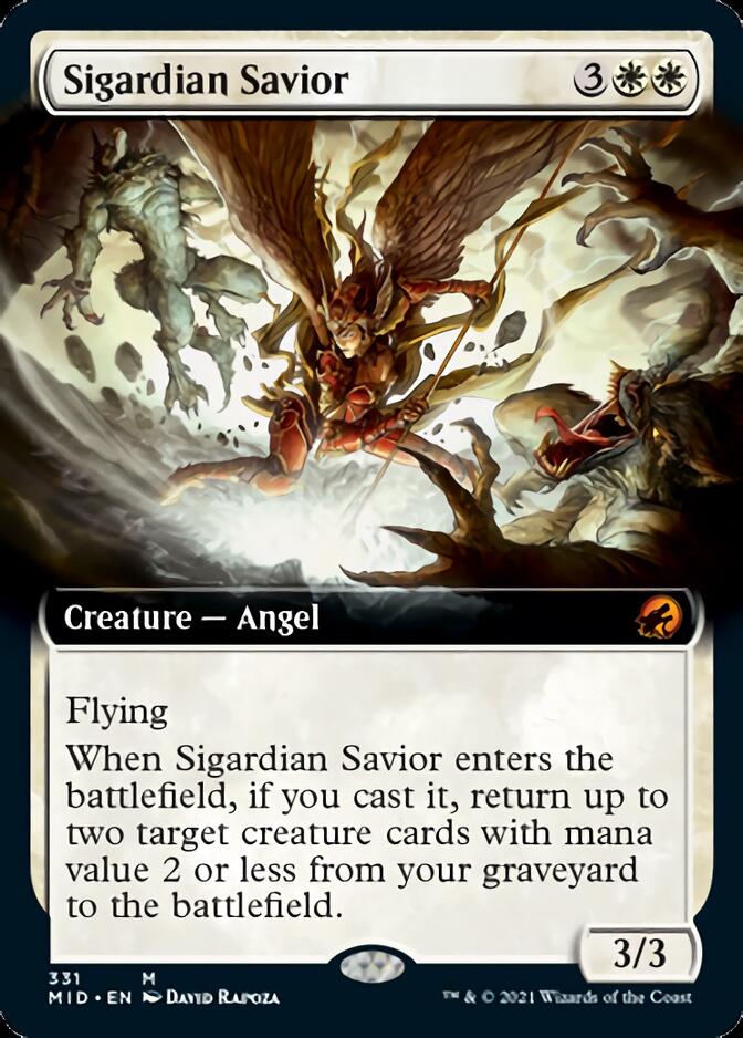 Sigardian Savior (Extended) [Innistrad: Midnight Hunt] | Gaming Infinity