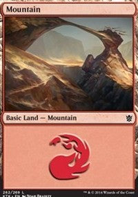 Mountain (262) [Khans of Tarkir] | Gaming Infinity