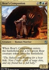 Bear's Companion [Khans of Tarkir] | Gaming Infinity