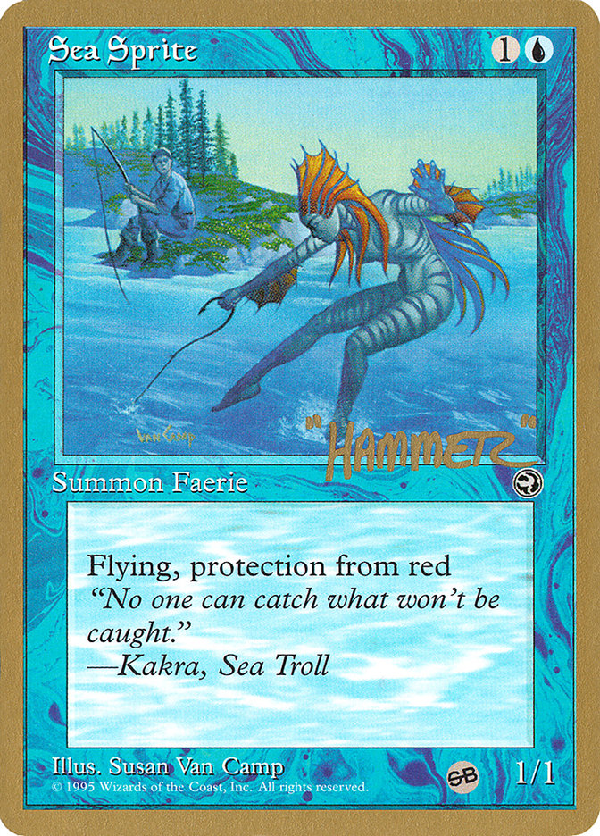 Sea Sprite (Shawn "Hammer" Regnier) (SB) [Pro Tour Collector Set] | Gaming Infinity