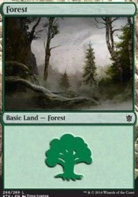 Forest (268) [Khans of Tarkir] | Gaming Infinity