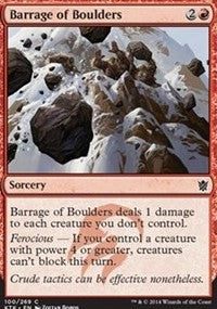 Barrage of Boulders [Khans of Tarkir] | Gaming Infinity