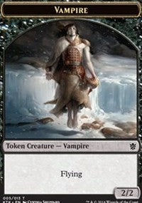 Vampire Token [Khans of Tarkir Tokens] | Gaming Infinity