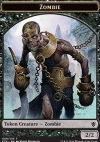 Zombie Token [Khans of Tarkir Tokens] | Gaming Infinity