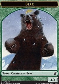 Bear Token [Khans of Tarkir Tokens] | Gaming Infinity