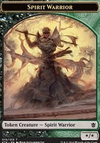 Spirit Warrior Token [Khans of Tarkir Tokens] | Gaming Infinity