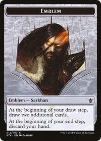 Emblem - Sarkhan, the Dragonspeaker [Khans of Tarkir Tokens] | Gaming Infinity