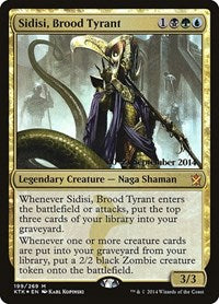 Sidisi, Brood Tyrant [Khans of Tarkir Promos] | Gaming Infinity