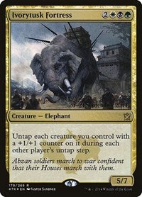 Ivorytusk Fortress [Khans of Tarkir Promos] | Gaming Infinity