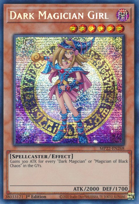 Dark Magician Girl [MP22-EN268] Prismatic Secret Rare | Gaming Infinity