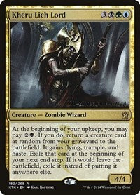 Kheru Lich Lord [Khans of Tarkir Promos] | Gaming Infinity