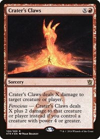 Crater's Claws [Khans of Tarkir Promos] | Gaming Infinity