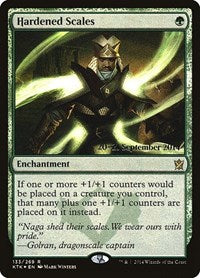 Hardened Scales [Khans of Tarkir Promos] | Gaming Infinity
