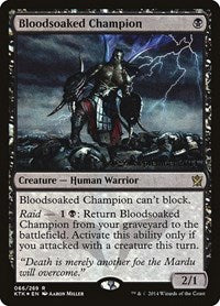 Bloodsoaked Champion [Khans of Tarkir Promos] | Gaming Infinity