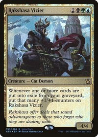 Rakshasa Vizier [Khans of Tarkir Promos] | Gaming Infinity