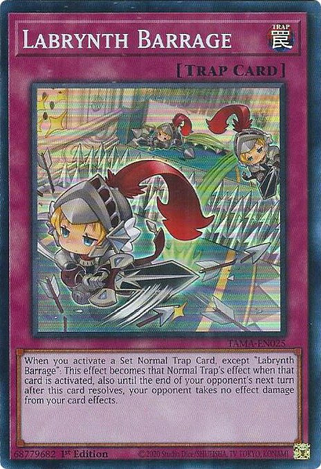 Labrynth Barrage [TAMA-EN025] Super Rare | Gaming Infinity