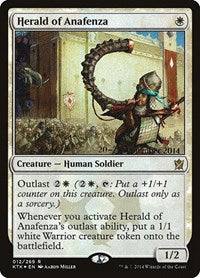 Herald of Anafenza [Khans of Tarkir Promos] | Gaming Infinity