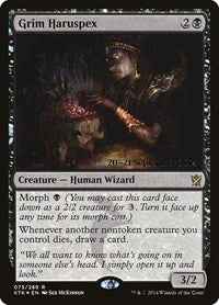 Grim Haruspex [Khans of Tarkir Promos] | Gaming Infinity