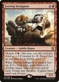 Jeering Instigator [Khans of Tarkir Promos] | Gaming Infinity