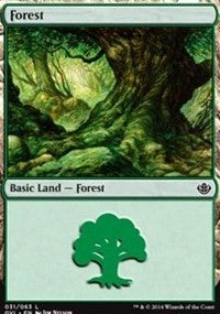 Forest (31) (Garruk vs Liliana) [Duel Decks Anthology: Garruk vs. Liliana] | Gaming Infinity