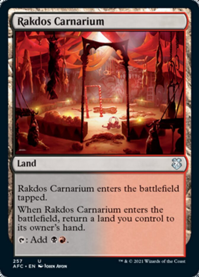 Rakdos Carnarium [Dungeons & Dragons: Adventures in the Forgotten Realms Commander] | Gaming Infinity