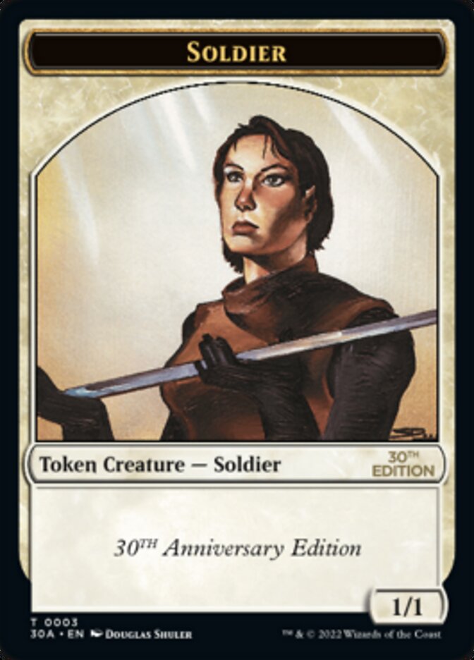 Soldier Token [30th Anniversary Tokens] | Gaming Infinity