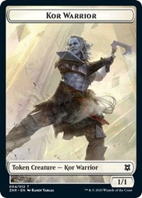 Kor Warrior // Plant Double-sided Token [Zendikar Rising Tokens] | Gaming Infinity