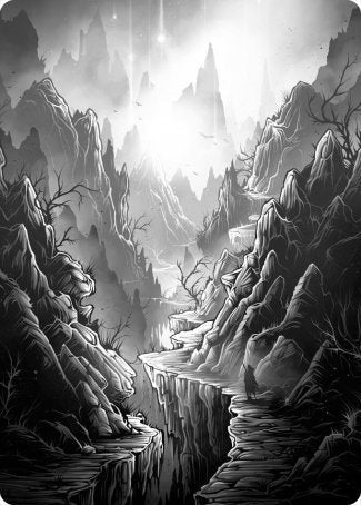 Mountain Art Card [Innistrad: Midnight Hunt Art Series] | Gaming Infinity