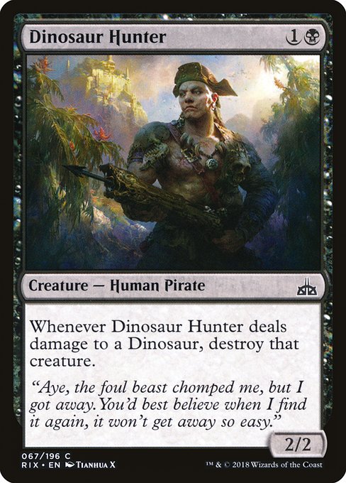 Dinosaur Hunter [Rivals of Ixalan] | Gaming Infinity