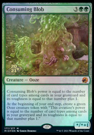Consuming Blob [Innistrad: Midnight Hunt Prerelease Promos] | Gaming Infinity