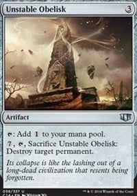 Unstable Obelisk [Commander 2014] | Gaming Infinity