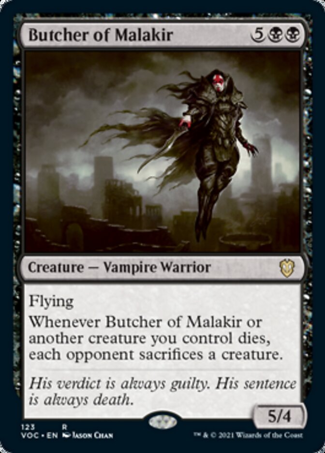 Butcher of Malakir [Innistrad: Crimson Vow Commander] | Gaming Infinity